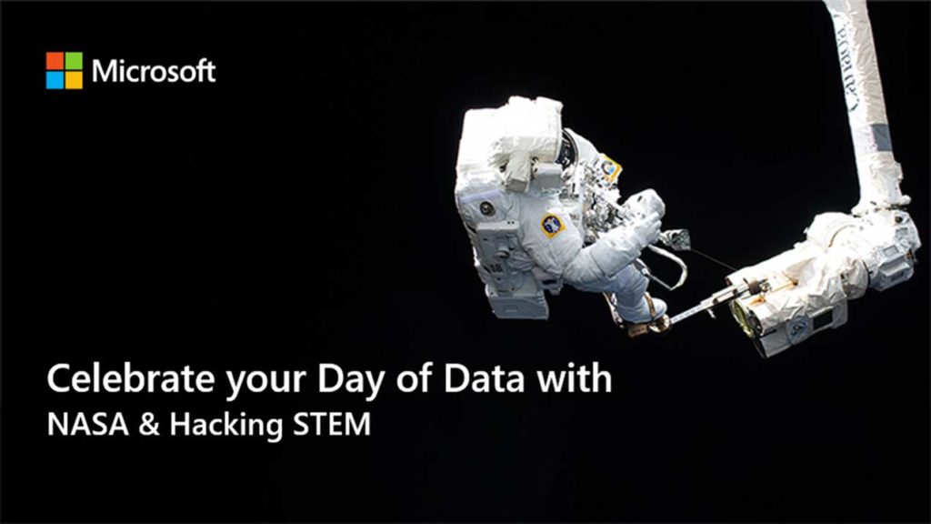 NASA Day of Data header